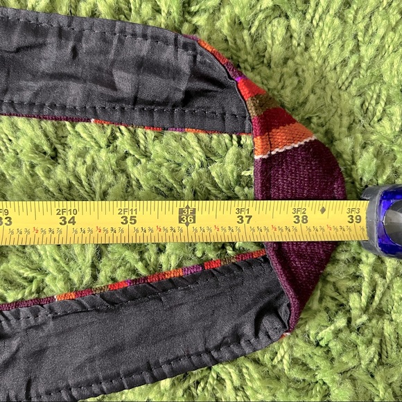 Bohemian Hobo Cross-Body Bag - lightly used - purchased in Peru, no tags. - Picture 5 of 7